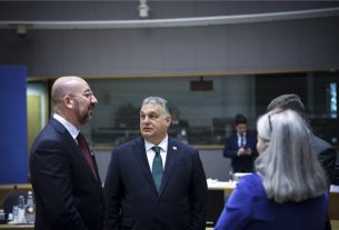 Orbán Viktor és Charles Michel